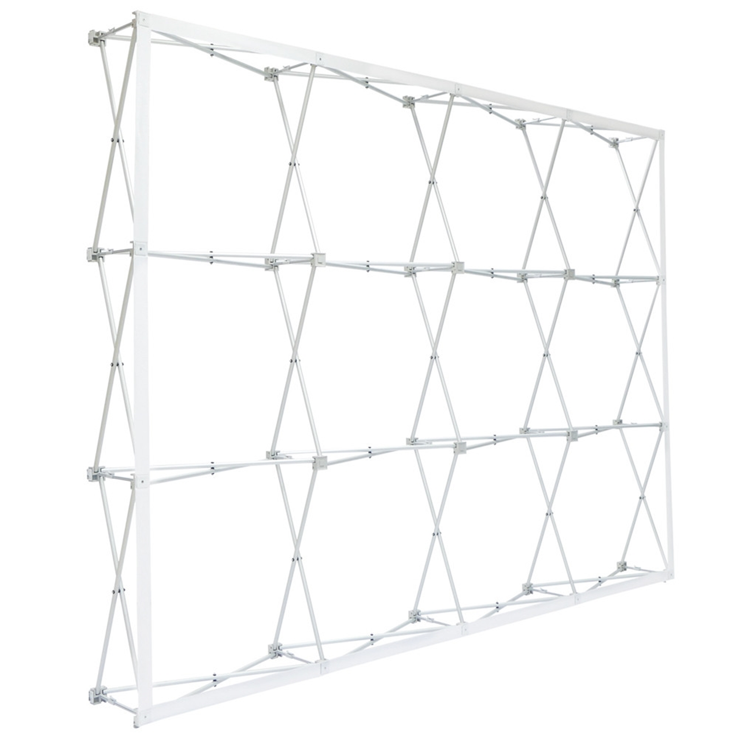 Pop-up structure with straight and angled bars